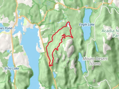 Around Mountain Carriage Road via Aunt Betty Pond Loop Trail