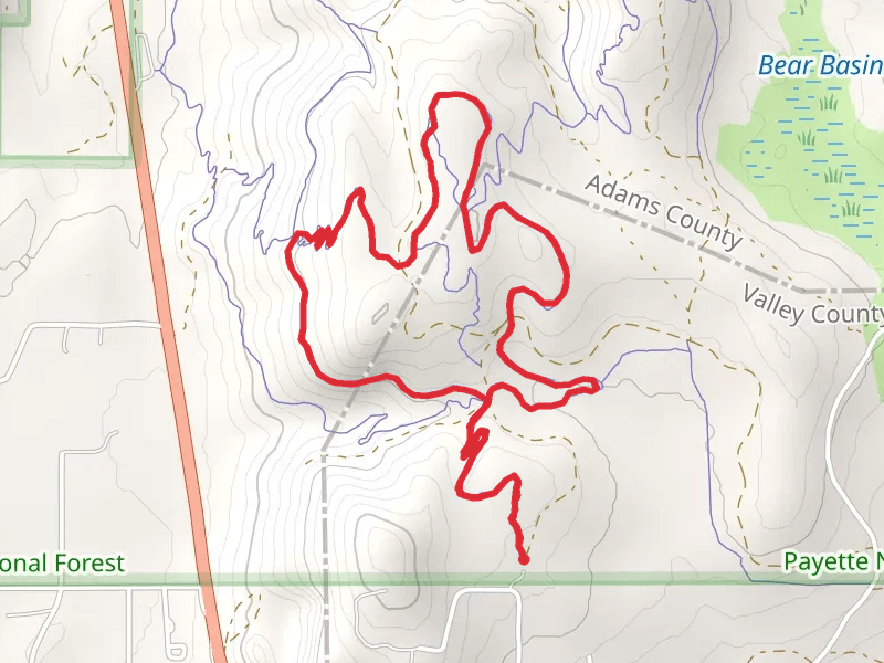Blue Ridge - Sleepy Hollow - Baby Bear Loop Trail