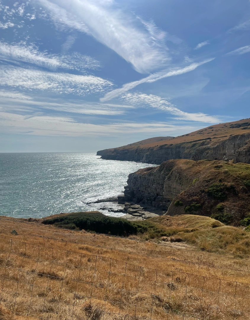 An image depicting the trail Corfe Castle, Seacombe Cliff and Anvil Point and its surrounding area.
