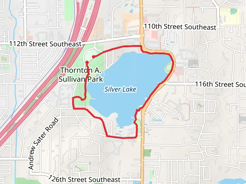 Silver Lake and Green Lantern Trail
