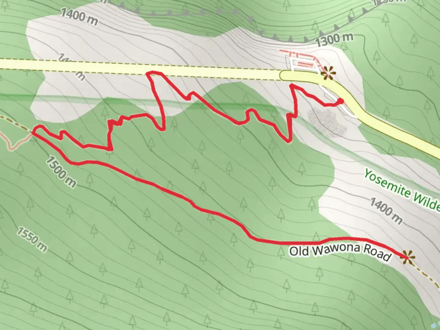 An image depicting the trail Artist Point and its surrounding area.