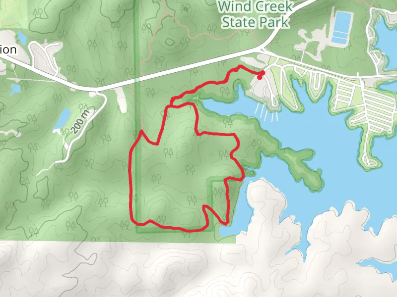 Alabama Reunion Trail Loop