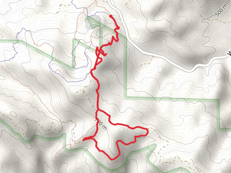 Rinconada Trail and Hi Mountain Lookout Road Loop