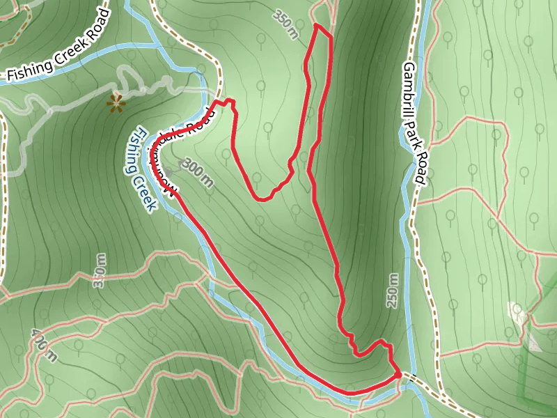 Mountaindale Road, Extended Death March and Treegina Loop