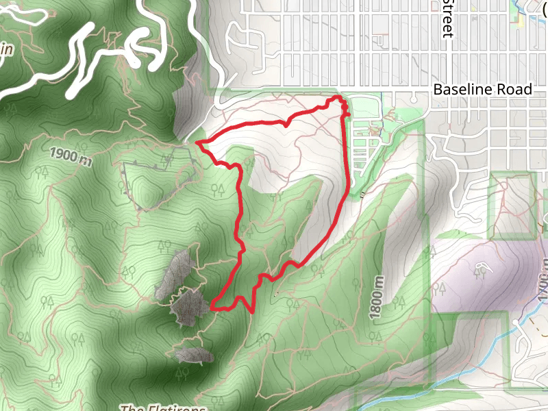 Bluebell Hiking and Bluebell-Baird Loop Trail