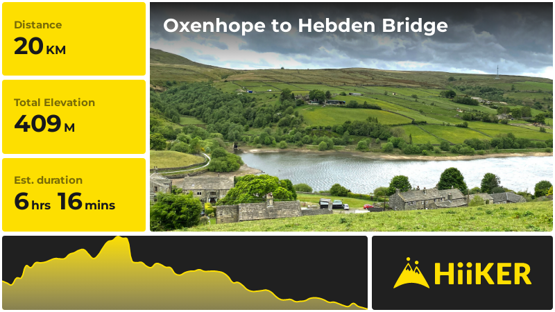 Oxenhope to Hebden Bridge | West Yorkshire | England