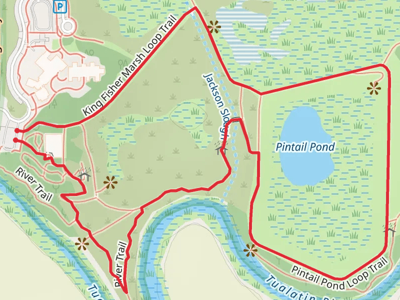 Pintail Pond Loop via King Fisher Marsh Trail