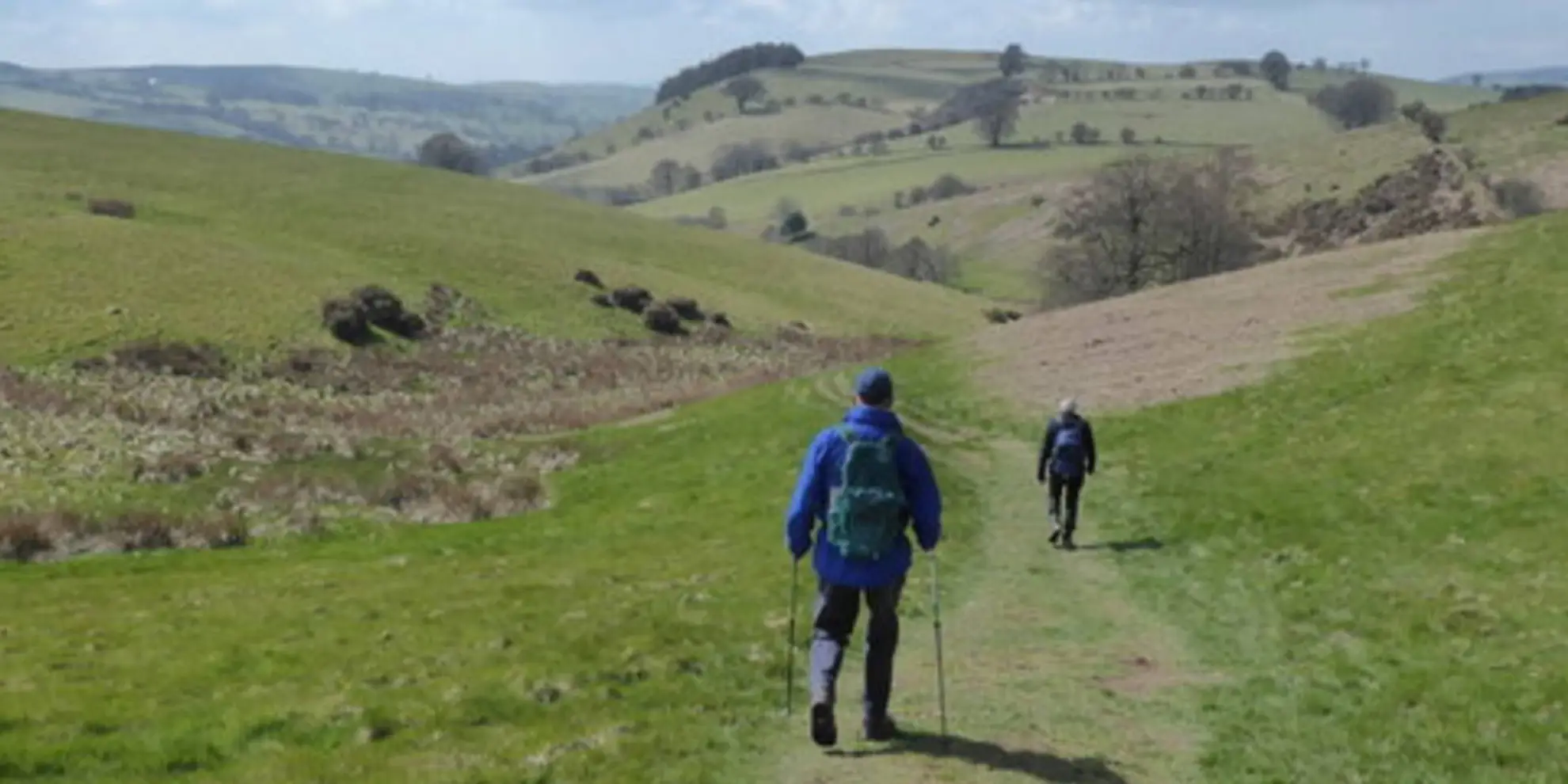 An image depicting the trail Betchcott Hills and Pole Bank from Bridges and its surrounding area.