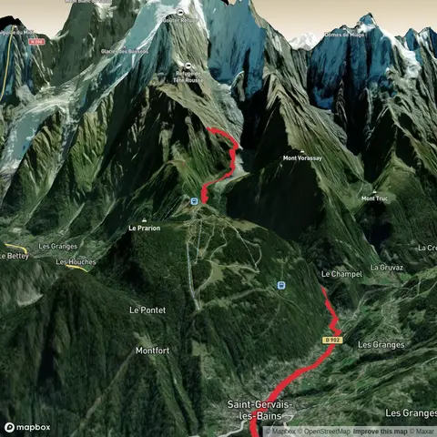 Nid d’aigle from St Gavaise 2000m vert