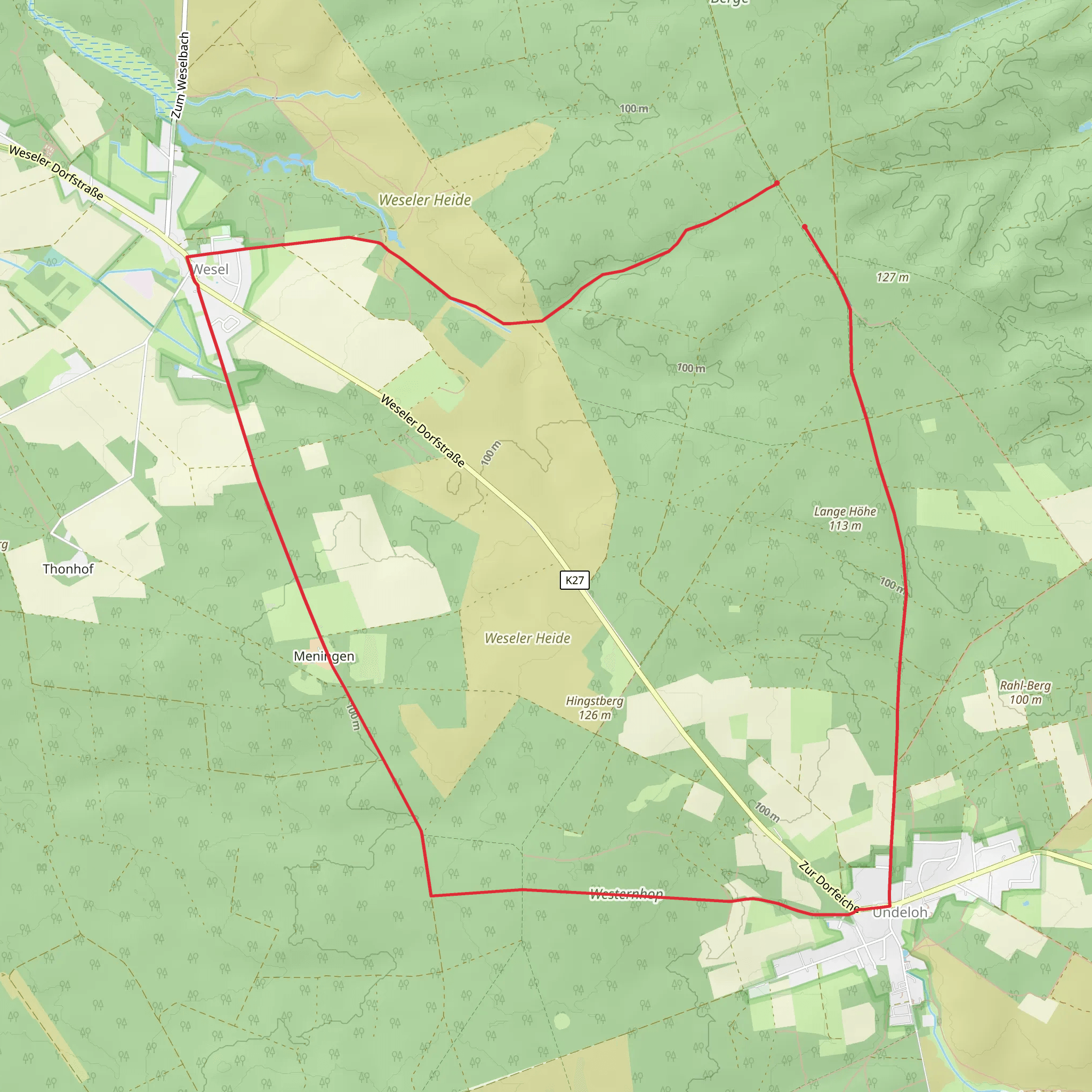 Undeloh Circle mobile static map