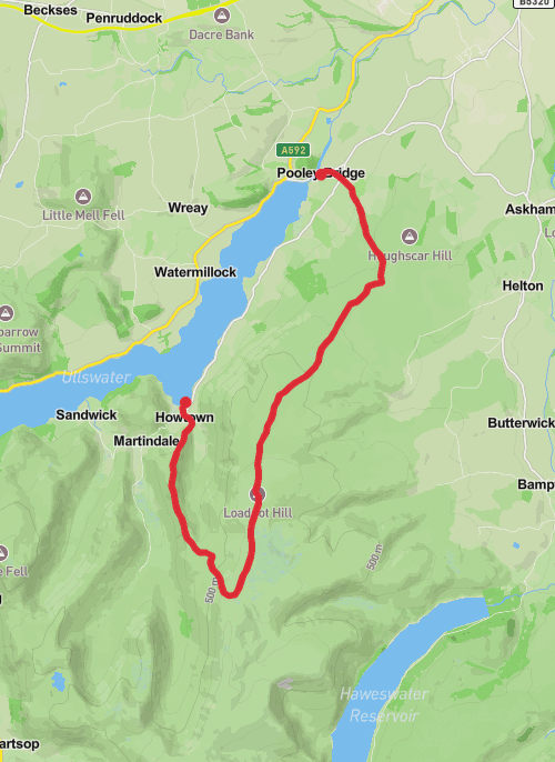Eden Hiking mobile static map