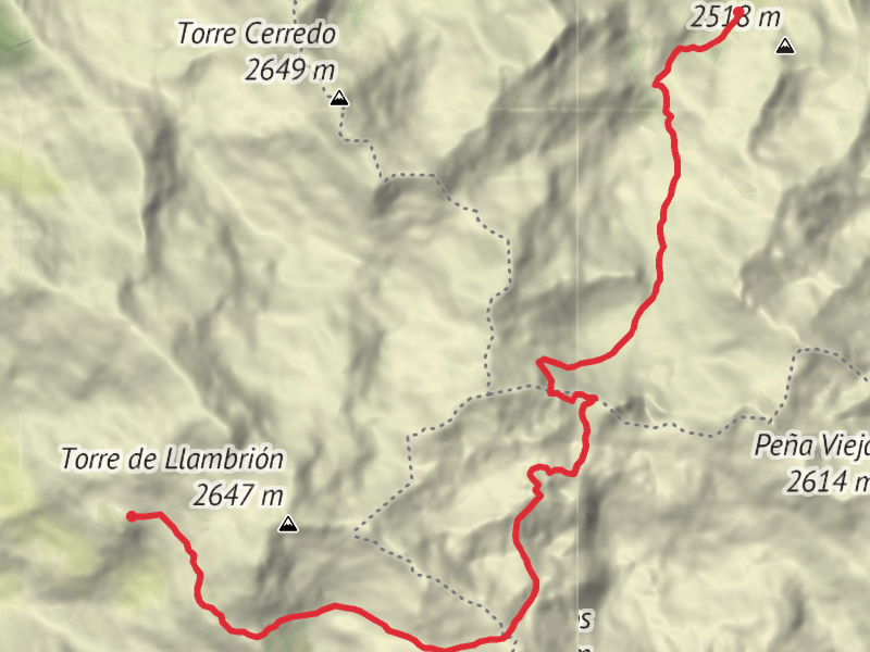 Hike on Collado Jermosa to Ureillo via Veronica thumbnail