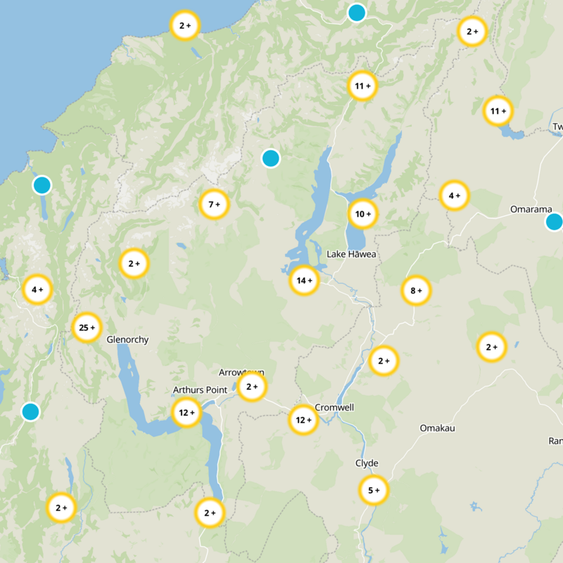 Queenstown-Lakes Static Map