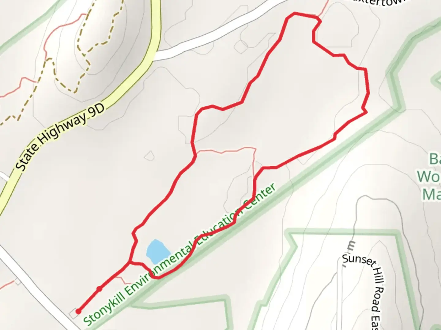 An image depicting the trail Sierra Trail Loop and its surrounding area.