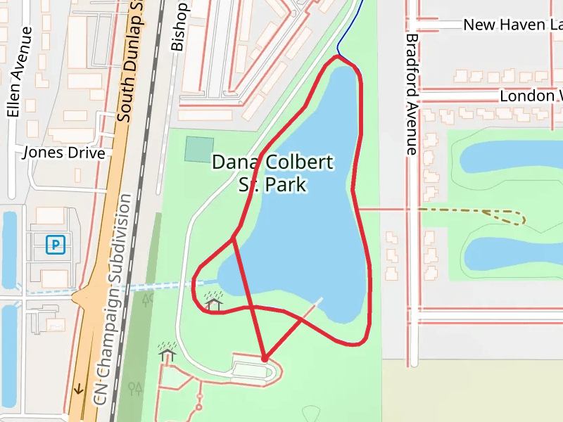 Dana Colbert Sr Park Loop