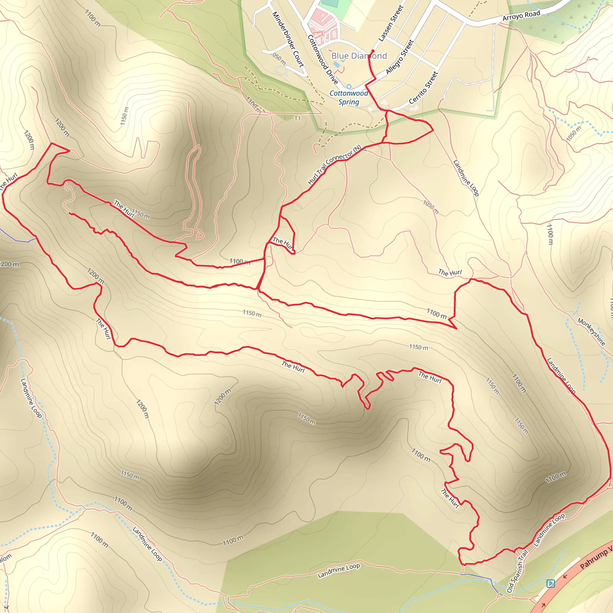 The Hurl Loop Trail | Clark County | Nevada