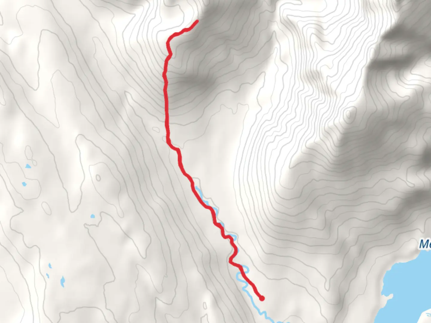An image depicting the trail Montana Creek Trail and its surrounding area.