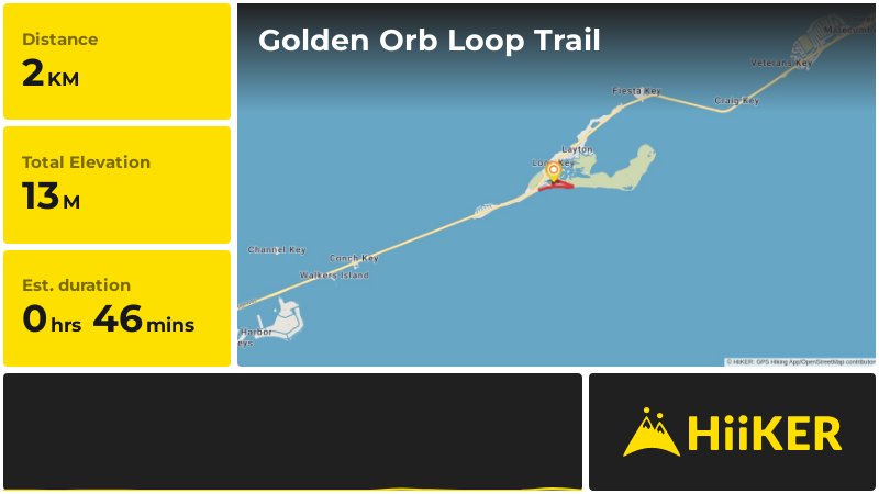 Golden Orb Loop Trail | Monroe County | Florida
