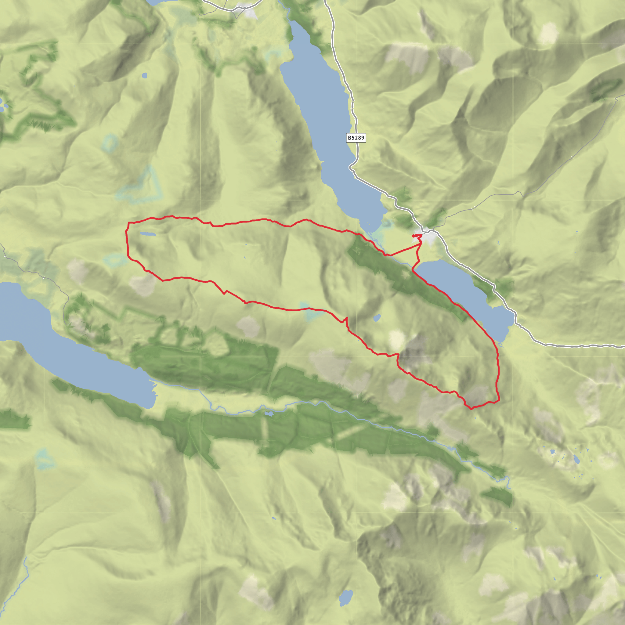 Buttermere Round (Northern) mobile static map