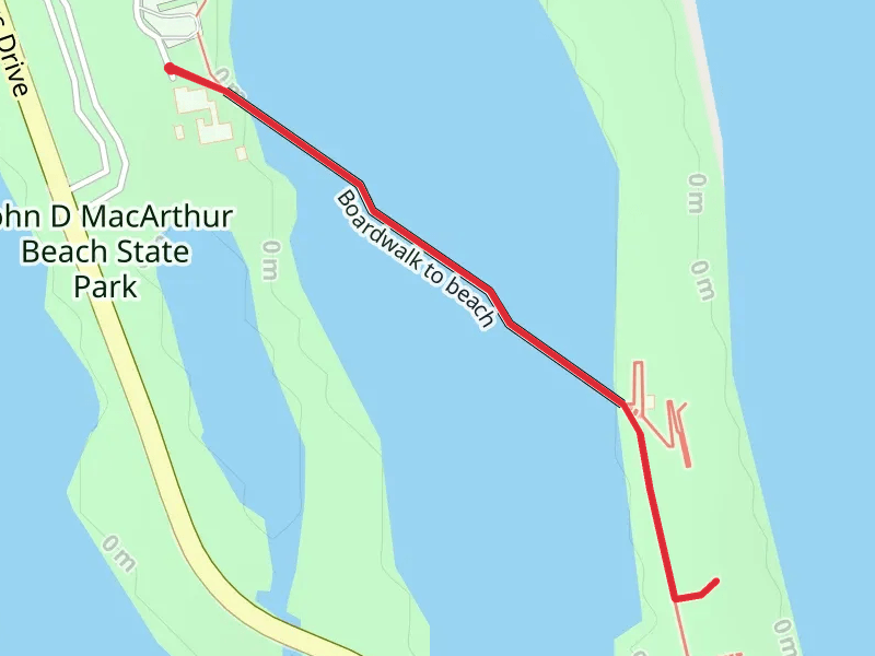 John D MacArthur Beach State Park Boardwalk