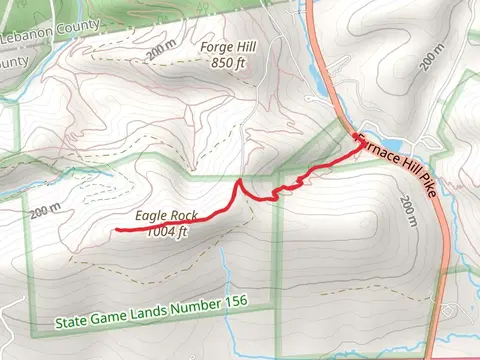 Eagle Rock via Horse Shoe Trail East