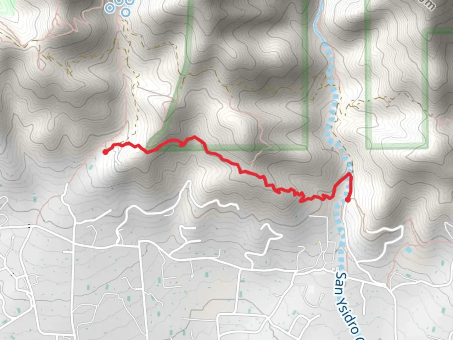 An image depicting the trail Mcmenemey Trail and its surrounding area.