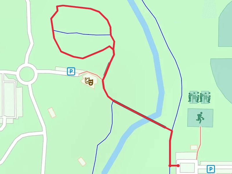 White Lick Creek Loop