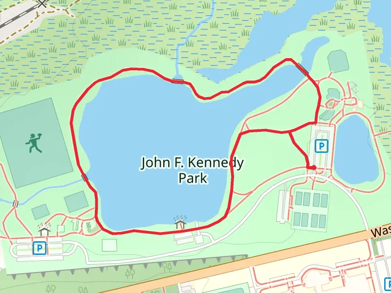 John F Kennedy Park Loop