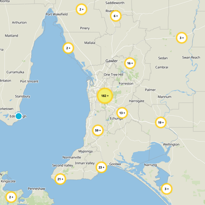 Adelaide Static Map