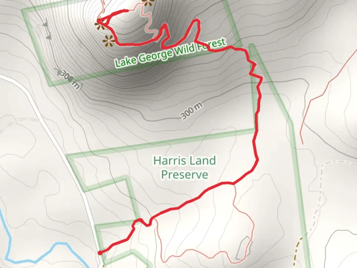 An image depicting the trail Potash Mountain Trail and its surrounding area.