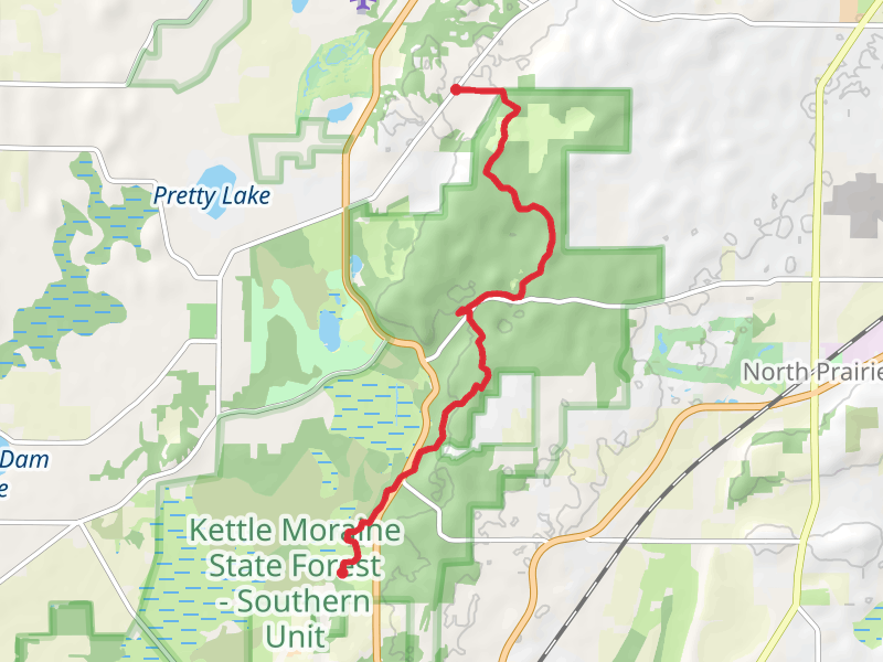 Ice Age Trail - County Highway C
