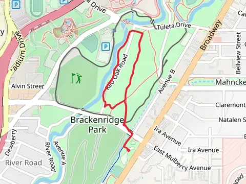 Wilderness Road and Brackenridge Road Loop