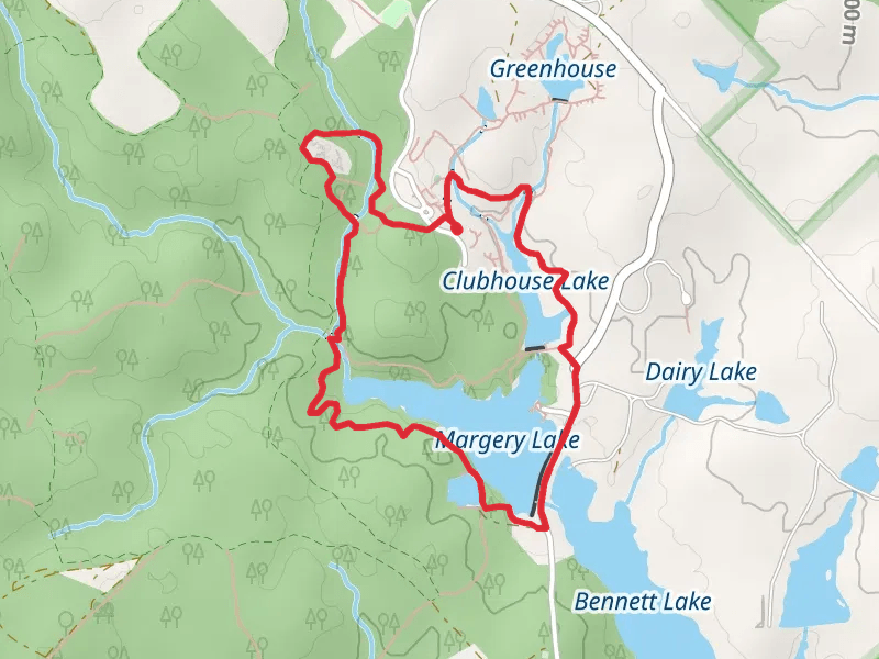 Clubhouse Lake and Margery Lake Loop
