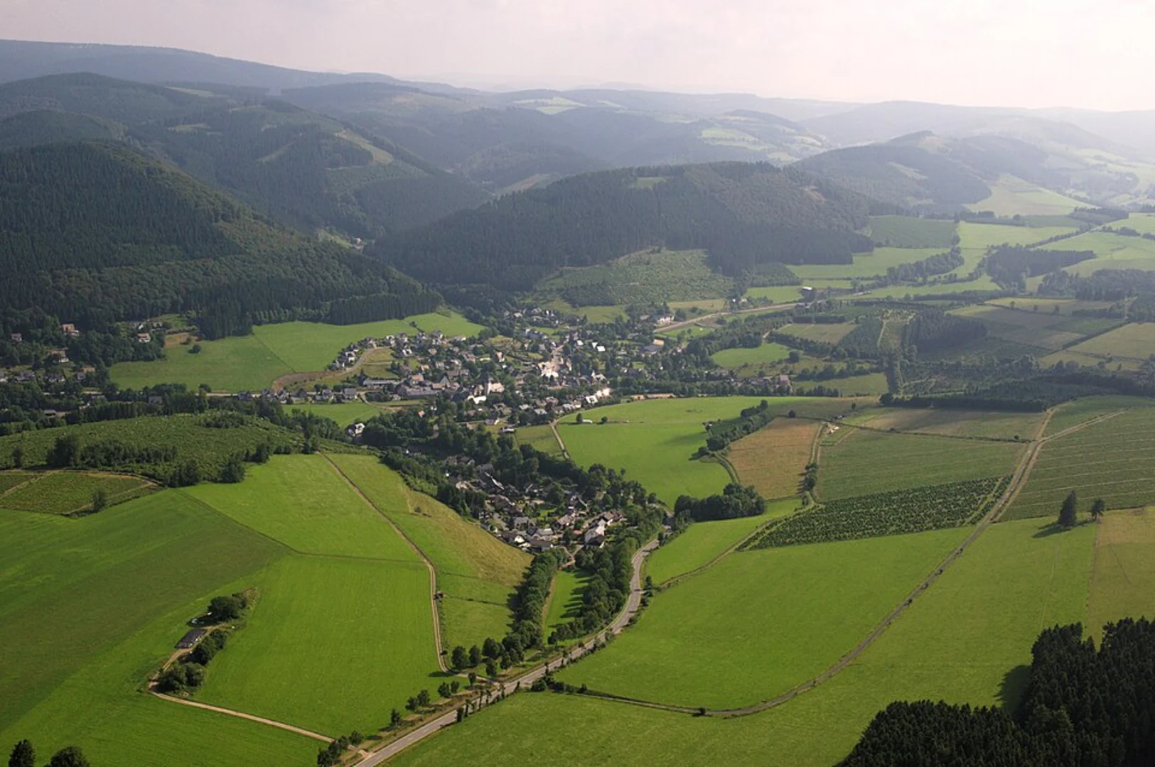 An image depicting the trail Liekwegen Loop - South and its surrounding area.