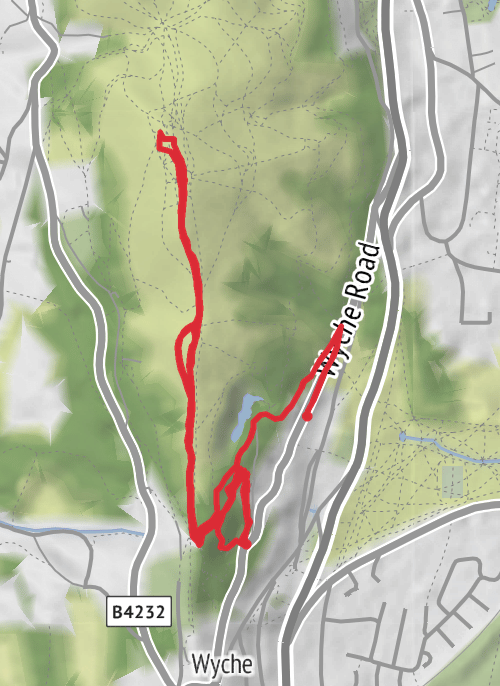 Malvern Hills National Landscape - Aug 1 mobile static map