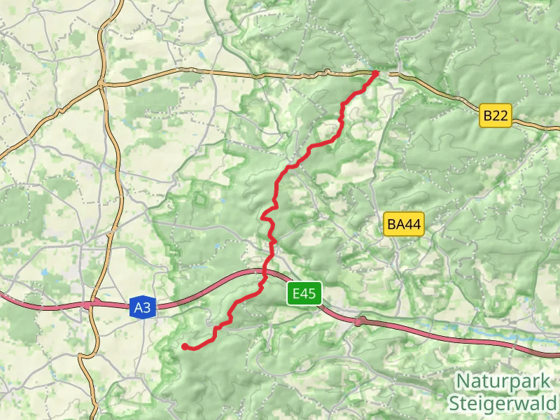 Friedrichsberg to Ebrach Walk