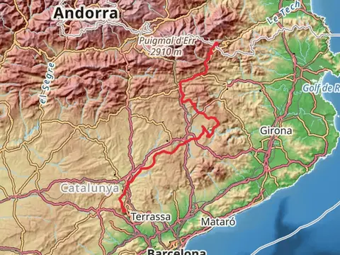 GR 151 Caminos del Obispo y Abad Oliva