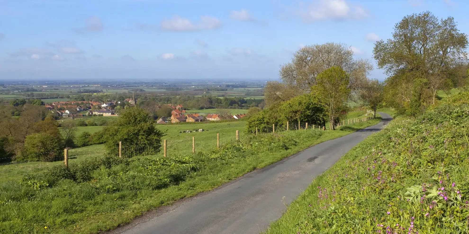 An image depicting the trail Chalkland Way and its surrounding area.