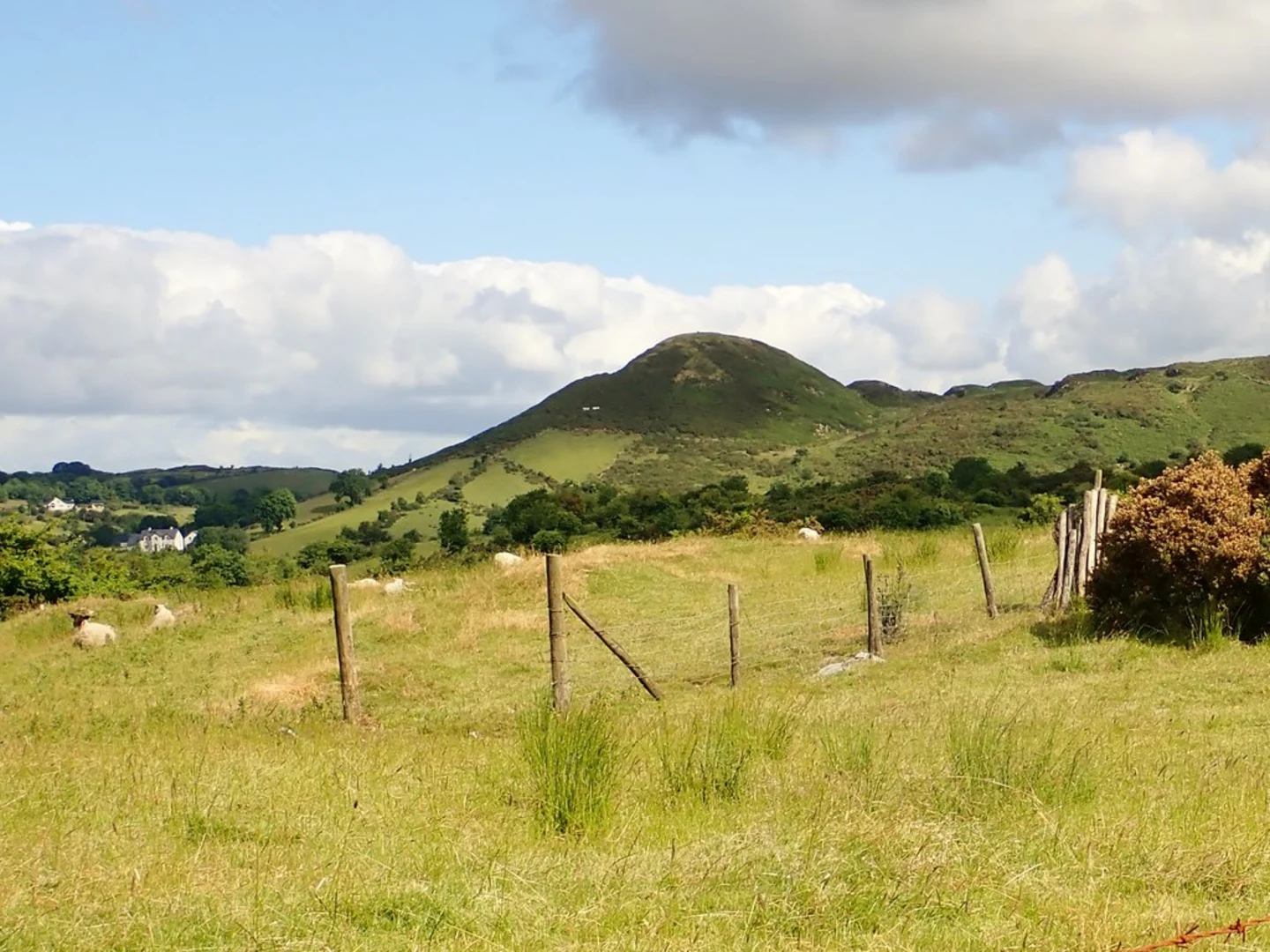 An image depicting the trail Knockmealdown via Sugarloaf Hill and its surrounding area.