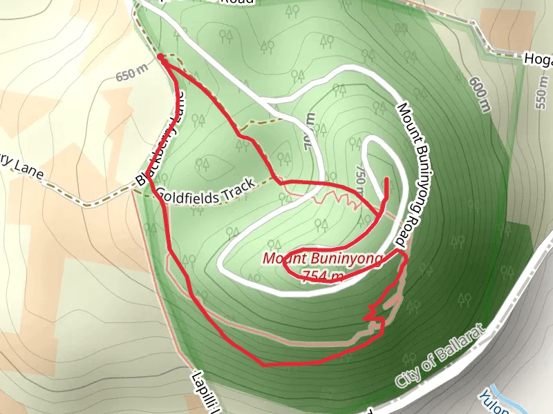 Mount Buninyong - South Walk
