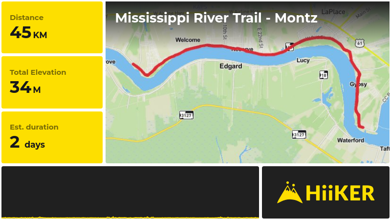 Mississippi River Trail - Montz | St. Charles Parish | Louisiana
