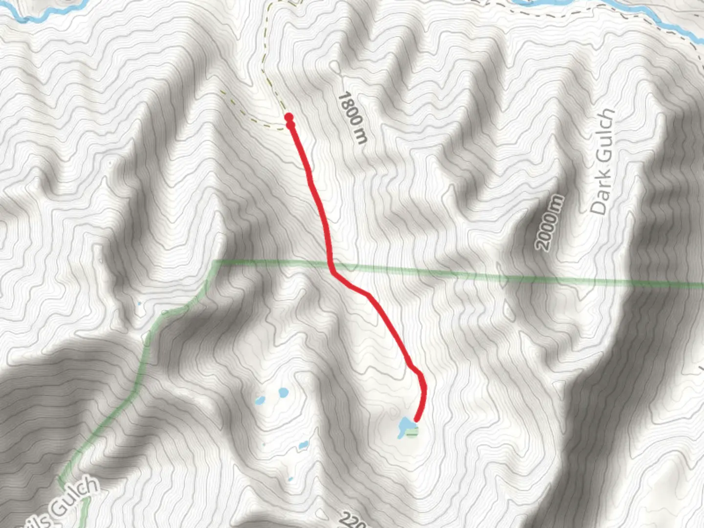 An image depicting the trail Fish Lake Trail and its surrounding area.