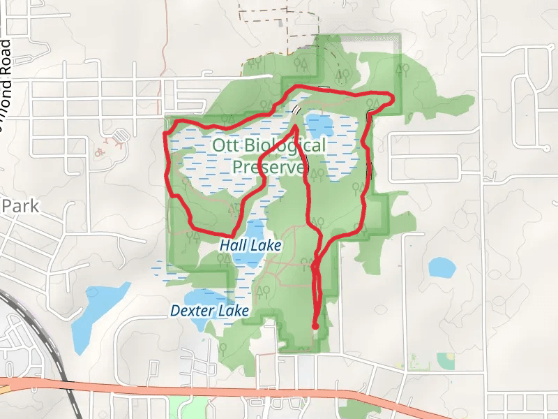 North Country and Calhoun County Trailway Loop Trail