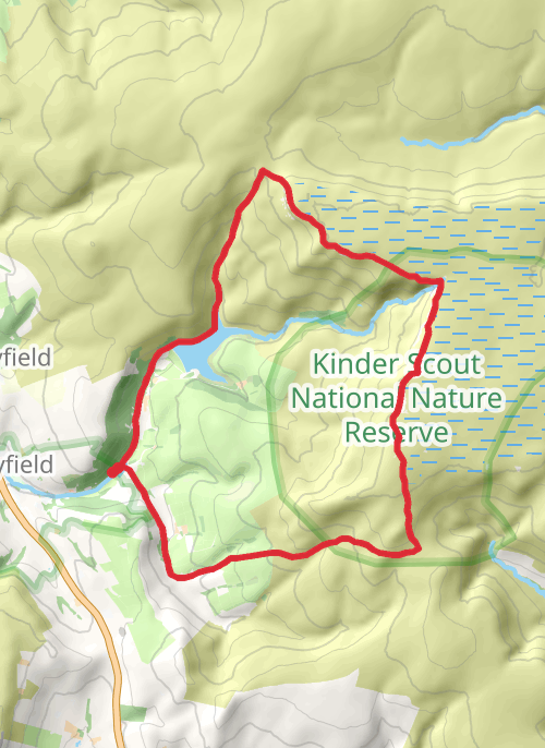 Kinder Downfall mobile static map