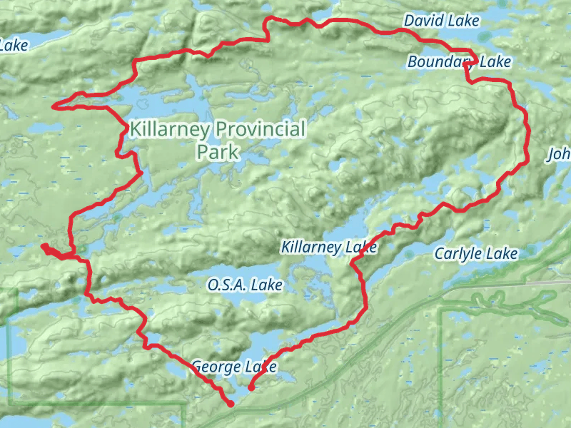 La Cloche Silhouette Trail