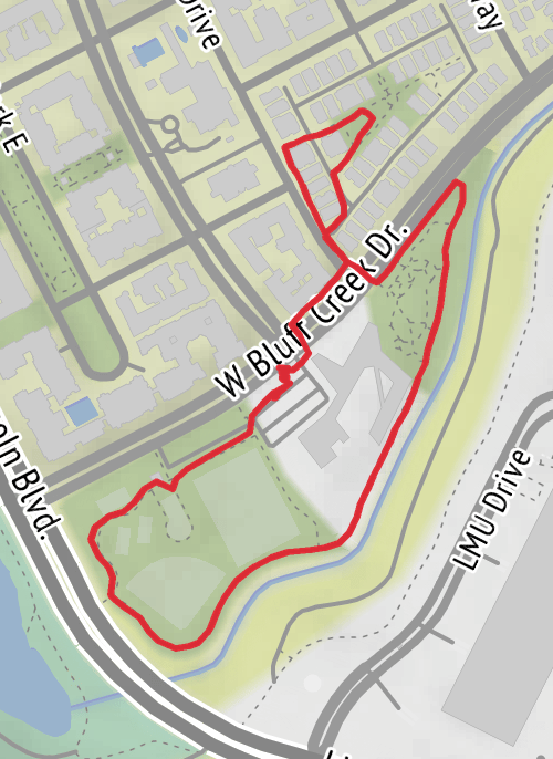 Hike from Playa Vista mobile static map