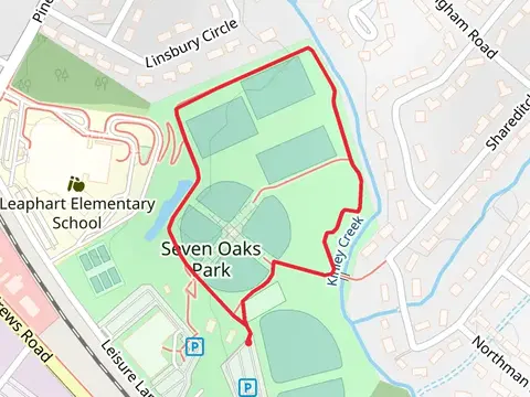 Seven Oaks Park Loop