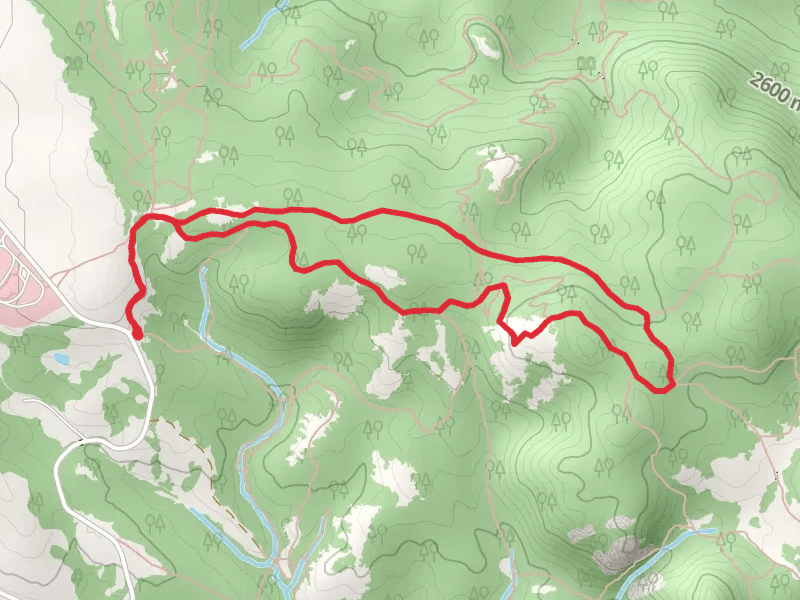 Headquarters Overlook - Summit Loop Trail