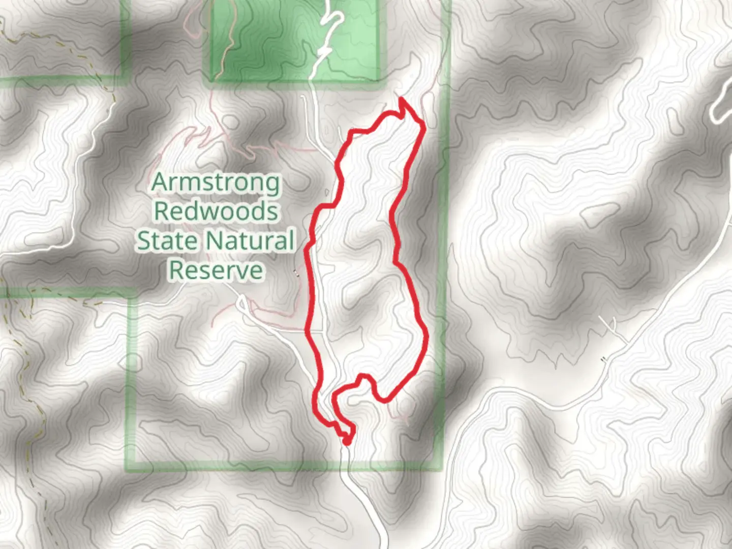 An image depicting the trail East Ridge Trail and Pioneer Nature Trail Loop and its surrounding area.