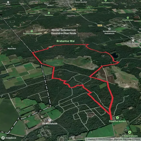 Zwaluwmeer, Zwarte Duin and Staartse Heide Loop